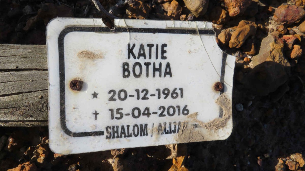BOTHA Katie 1961-2016