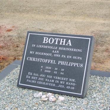 BOTHA Christoffel Philippus 1930-2009
