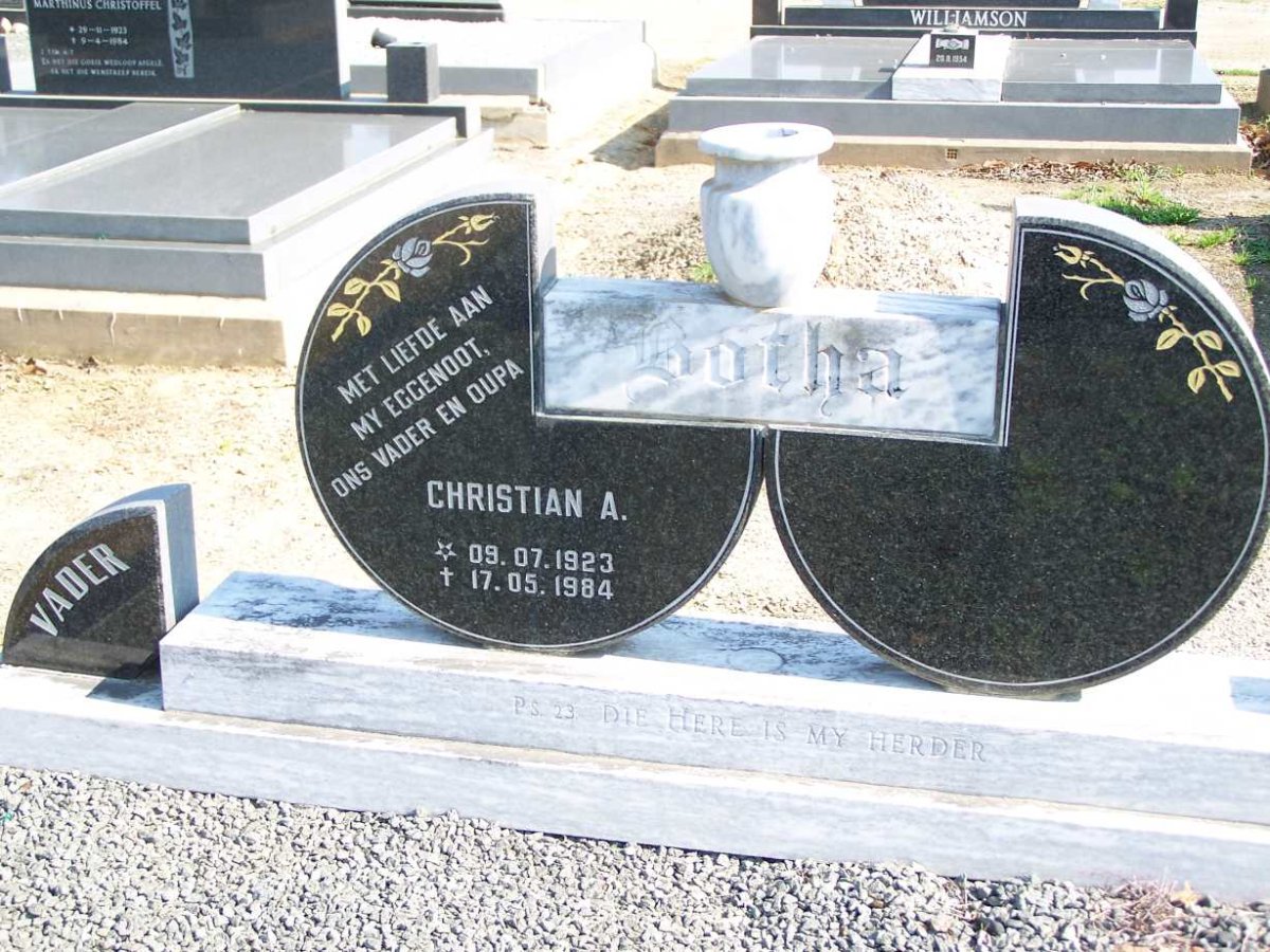 BOTHA Christian A. 1923-1984