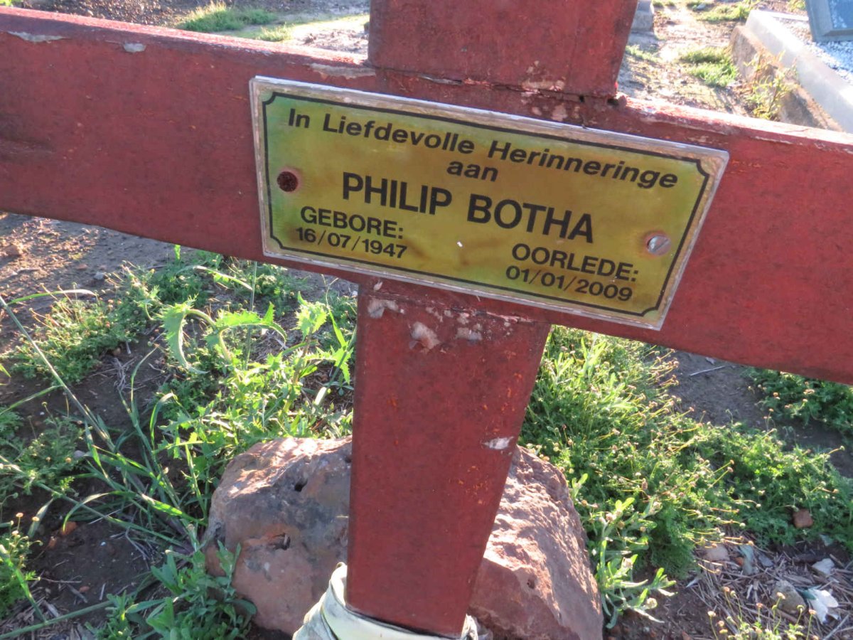 BOTHA Philip 1947-2009