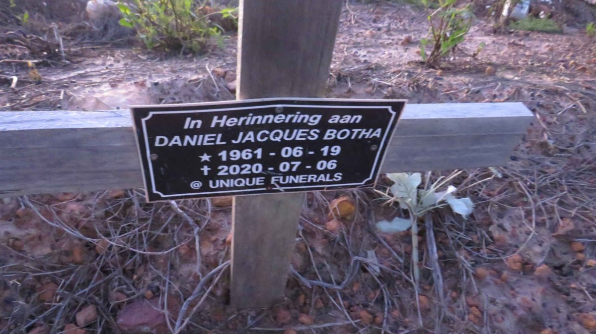 BOTHA Daniel Jacques 1961-2020
