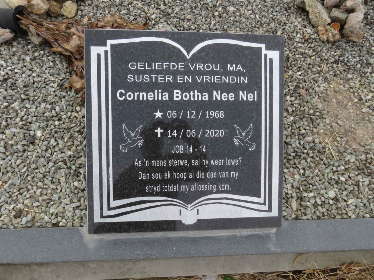 BOTHA Cornelia nee NEL 1968-2020