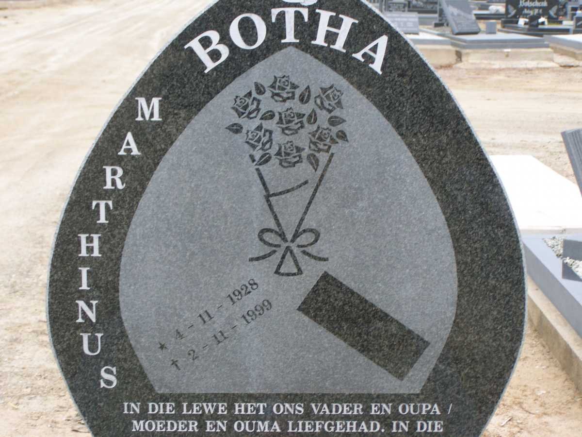 BOTHA Marthinus 1928-1999