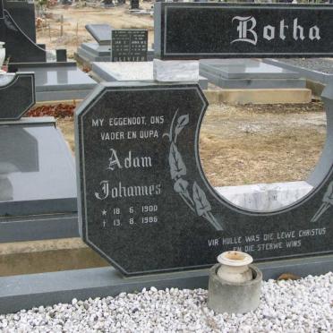 BOTHA Adam Johannes 1900-1986 &amp; Sarah Maria Sophia 1908-1991 _1
