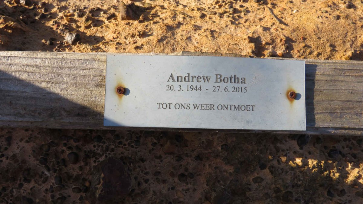 BOTHA Andrew 1944-2015