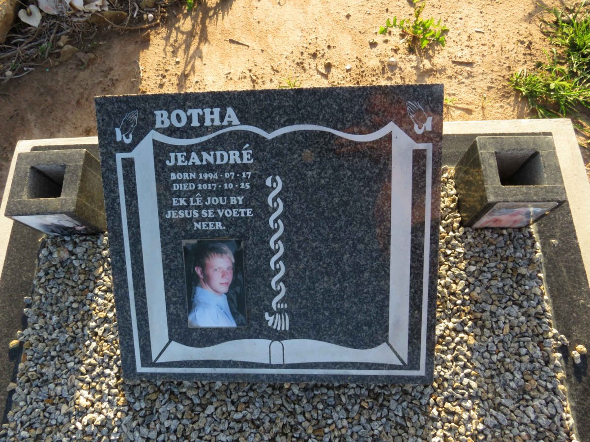 BOTHA Jeandre 1994-2017