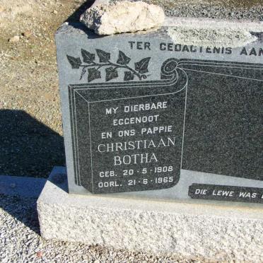 BOTHA Christiaan 1908-1965