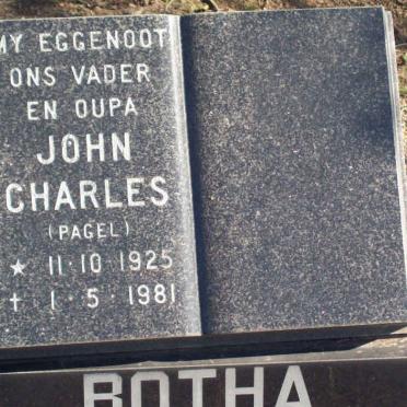 BOTHA John Charles 1925-1981