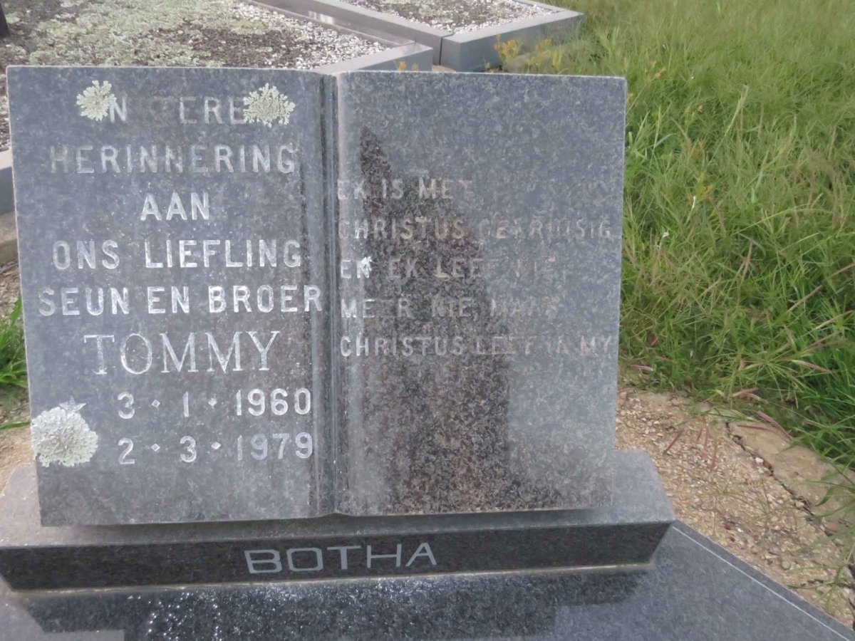 BOTHA Tommy 1960-1979