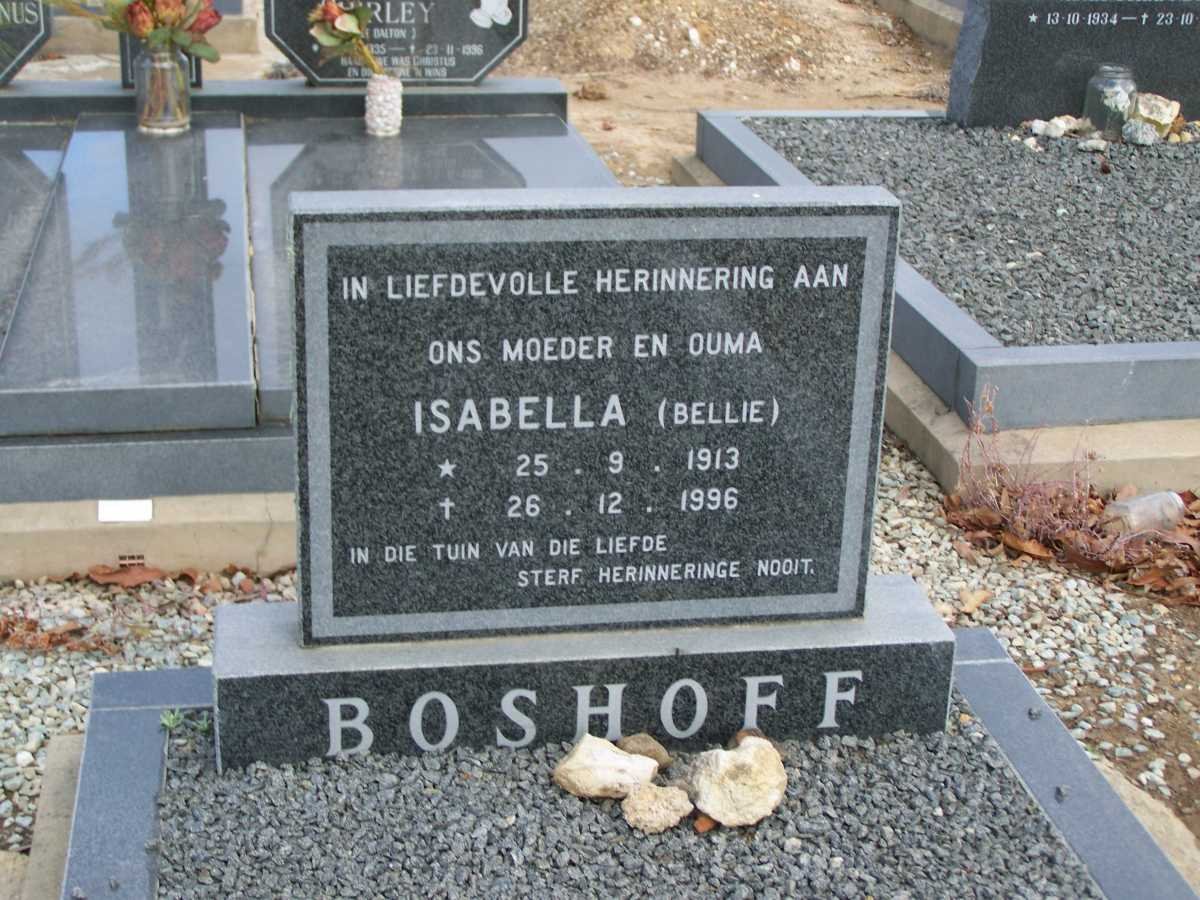 BOSHOFF Isabella 1913-1996