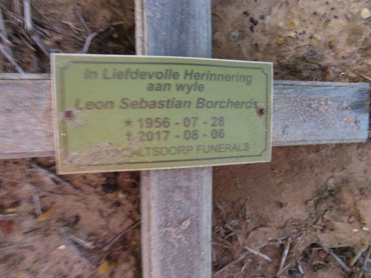 BORCHERDS Leon Sebastian 1956-2017
