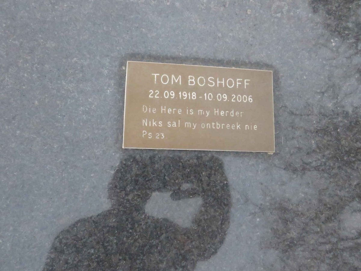 BOSHOFF Tom 1918-2006