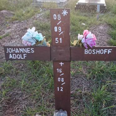 BOSHOFF Johannes Adolf 1951-2012