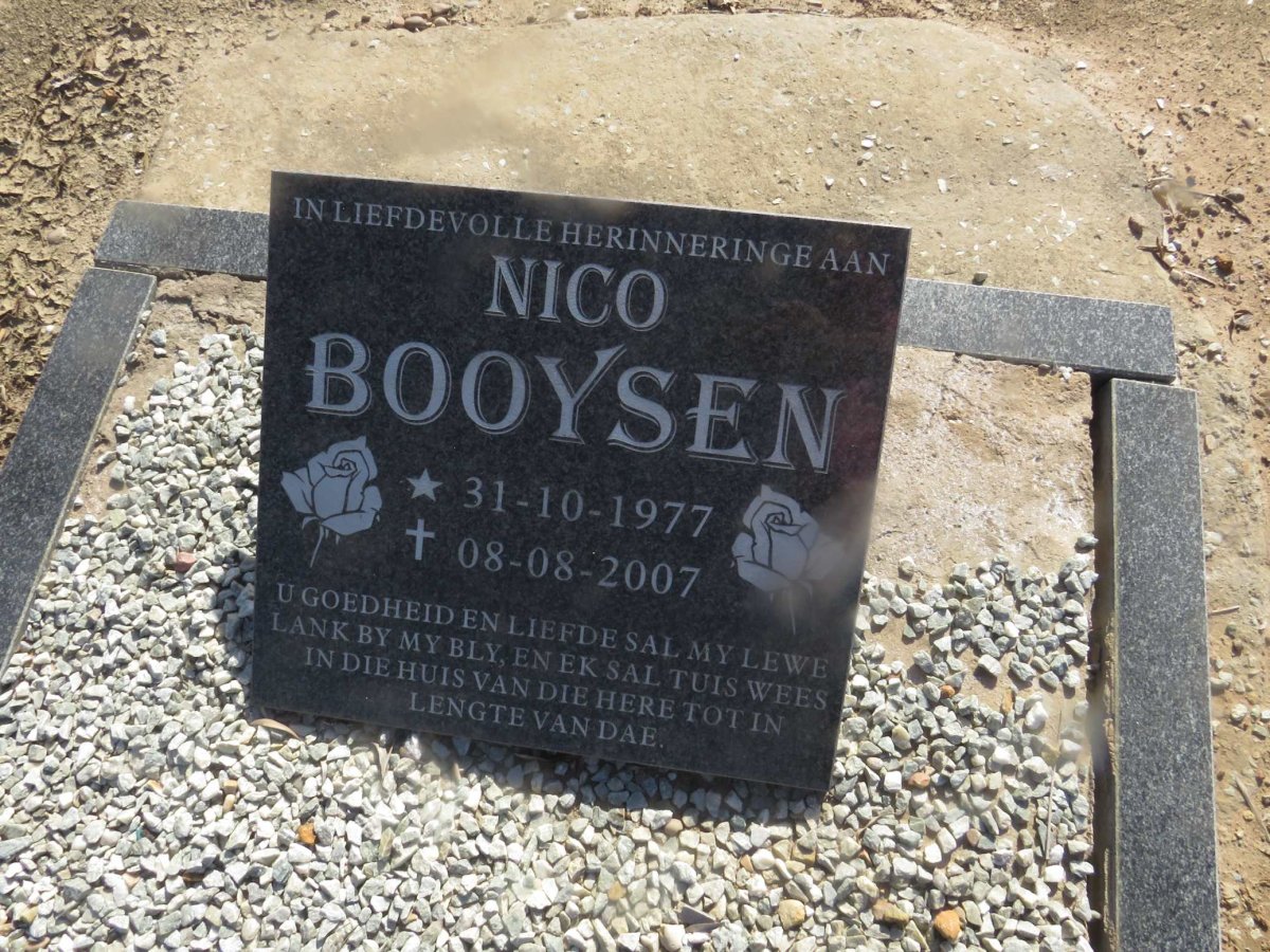 BOOYSEN Nico 1977-2007