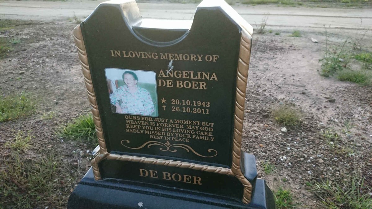 BOER Angelina, de 1943-2011