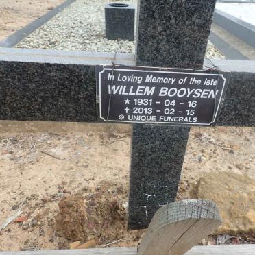 BOOYSEN Willem 1931-2013
