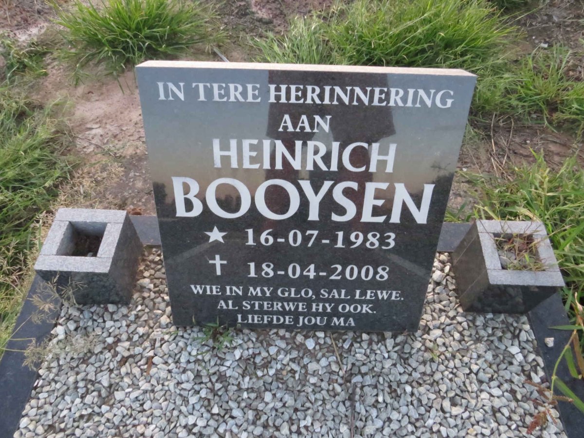 BOOYSEN Heinrich 1983-2008