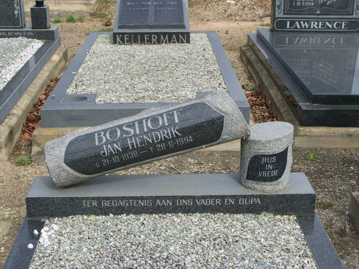 BOSHOFF Jan Hendrik 1938-1994