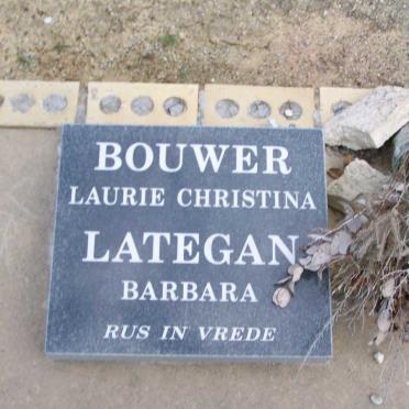 BOUWER Christina :: LATEGAN Barbara