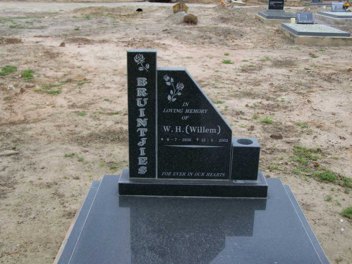BRUINTJIES W.H. 1936-2002