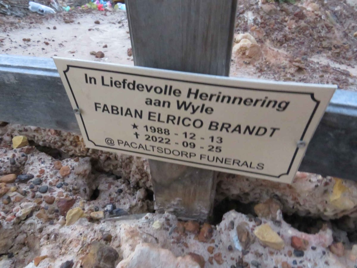 BRANDT Fabian Elrico 1988-2022