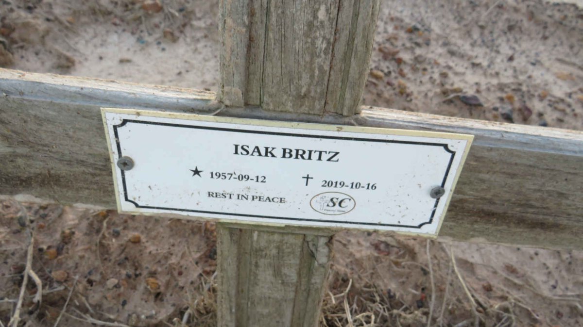 BRITZ Isak 1957-2019