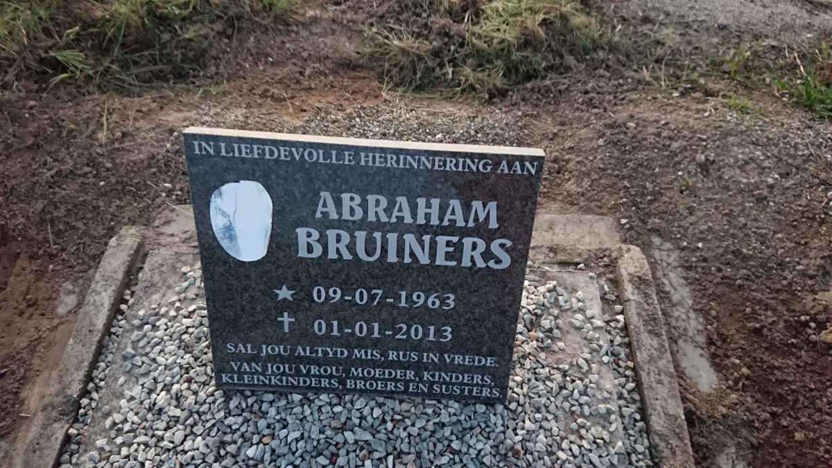 BRUINERS Abraham 1963-2013