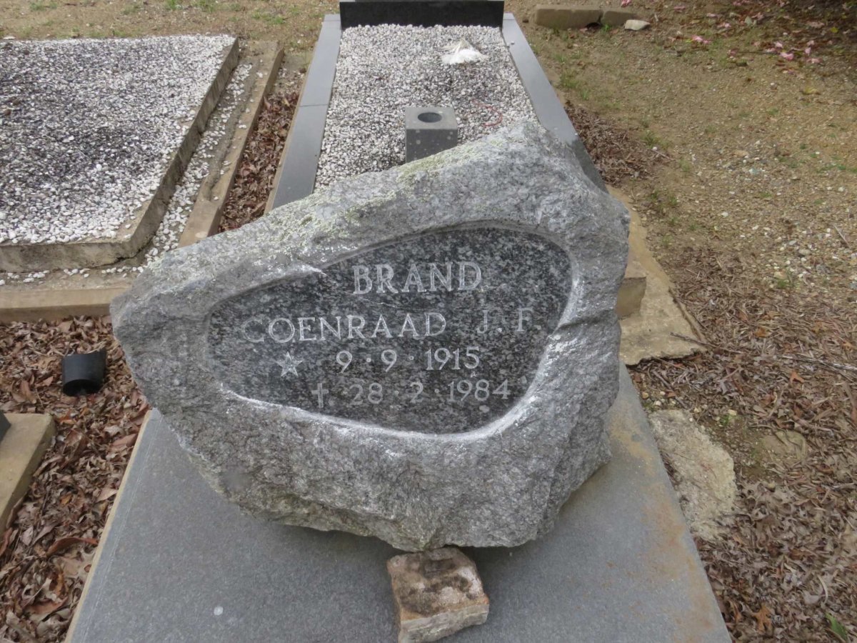 BRAND Coenraad J.F. 1915-1984