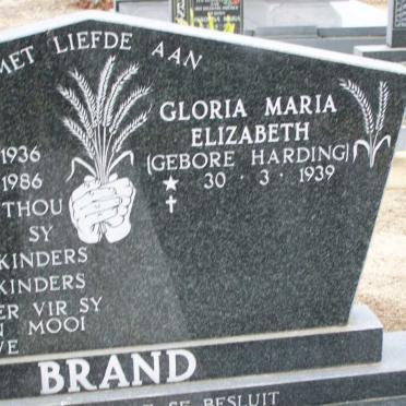 BRAND Freddie 1936-1986 & Gloria Maria Elizabeth HARDING 1939- _2
