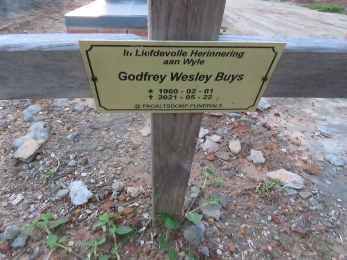 BUYS Godfrey Wesley 1960-2021