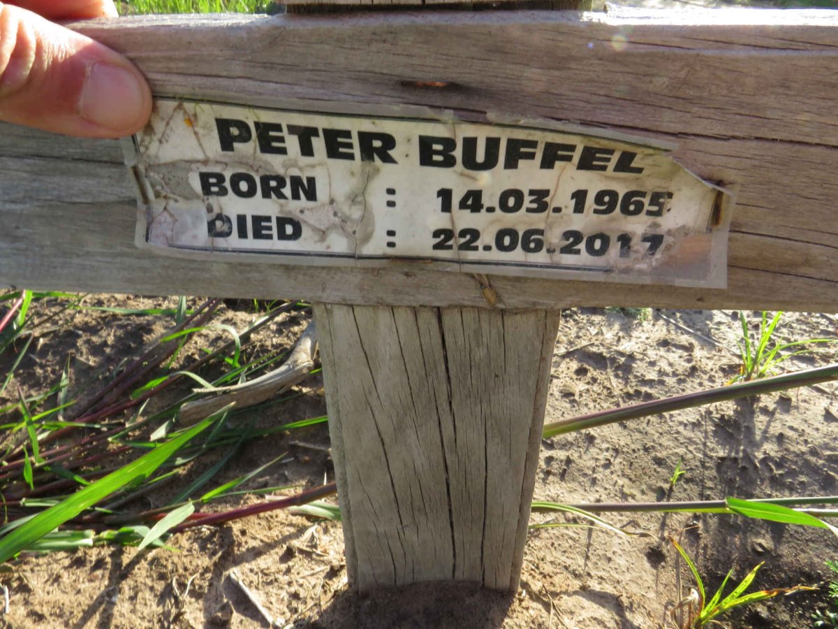 BUFFEL Peter 1965-2017