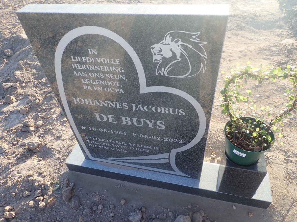 BUYS Johannes Jacobus, de 1961-2023