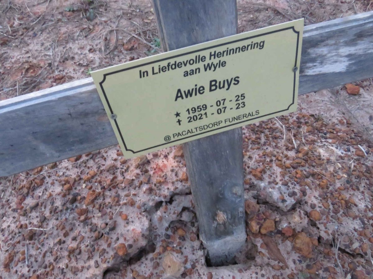 BUYS Awie 1959-2021