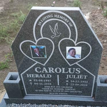 CAROLUS Herald 1947-2010 & Juliet 1953-2020