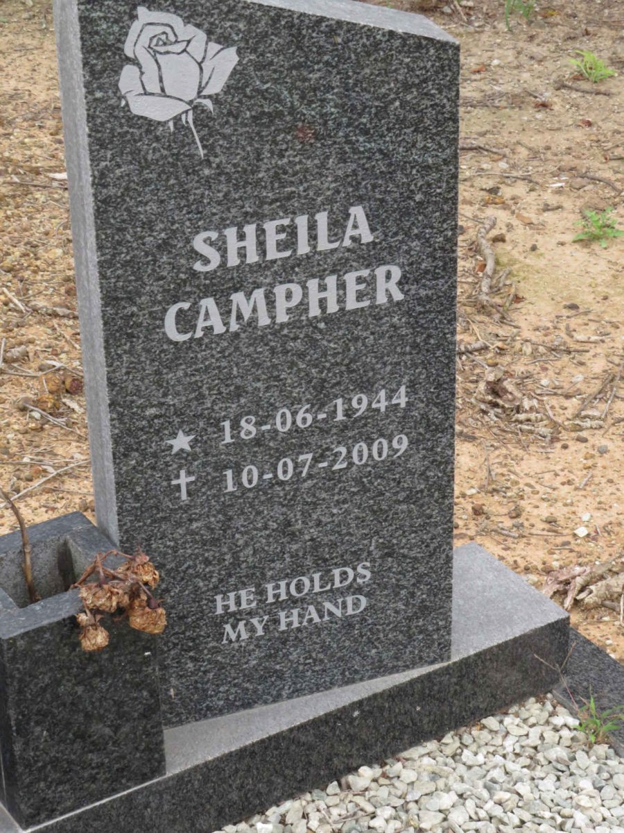 CAMPHER Sheila 1944-2009