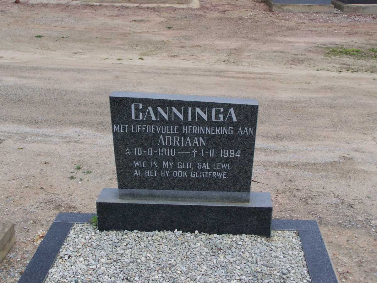 CANNINGA Adriaan 1910-1994
