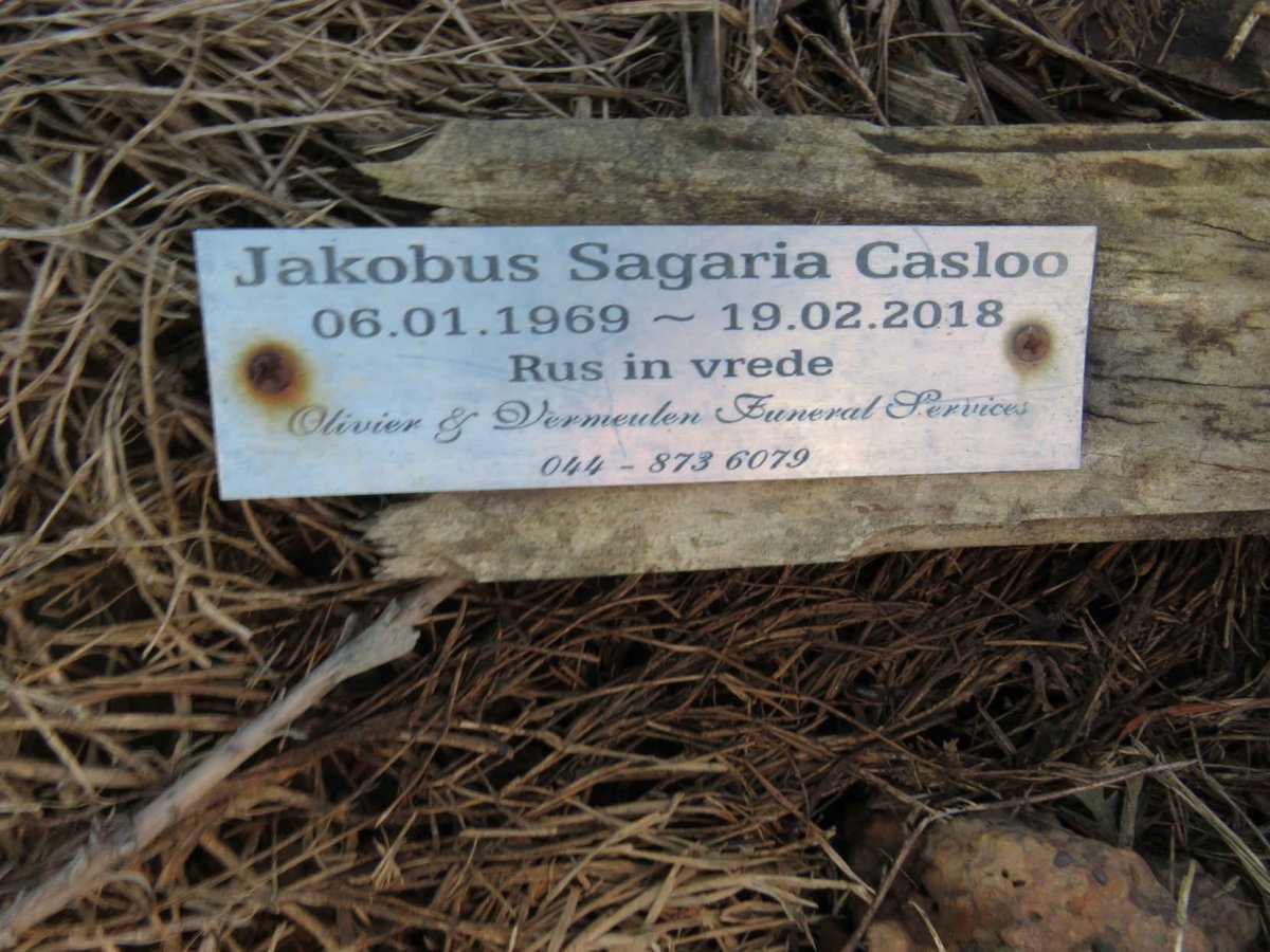 CASLOO Jakobus Sagaria 1969-2018