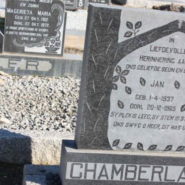 CHAMBERLAIN Jan 1937-1965