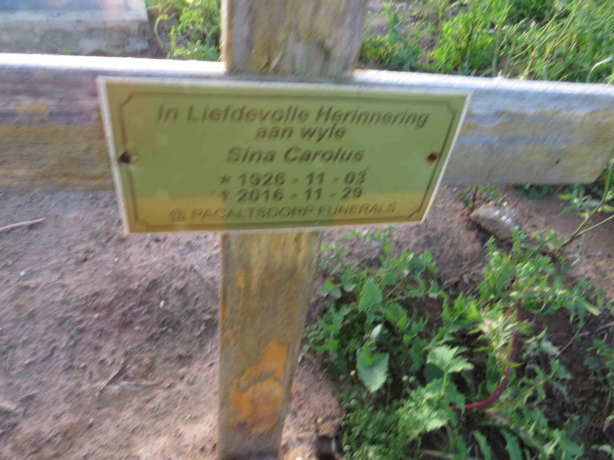 CAROLUS Sina 1926-2016