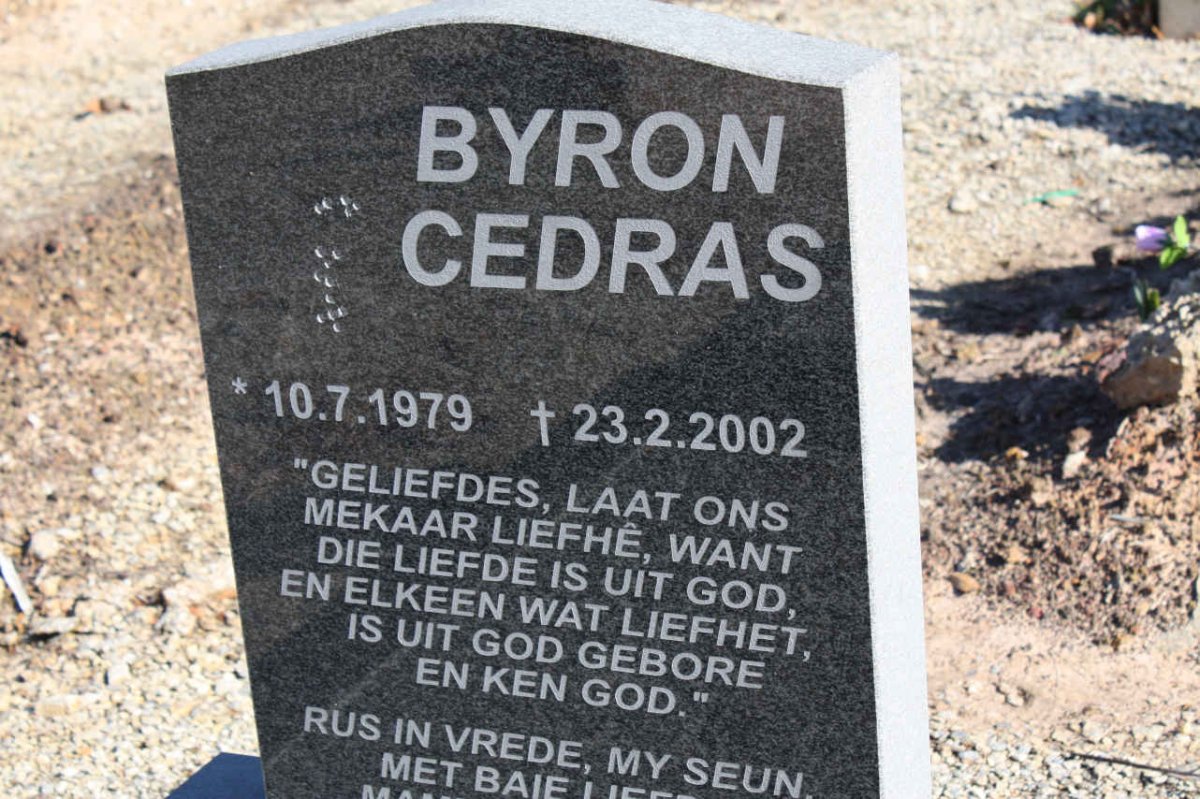 CEDRAS Byron 1979-2002