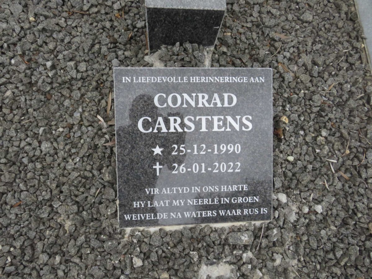 CARSTENS Conrad 1990-2022