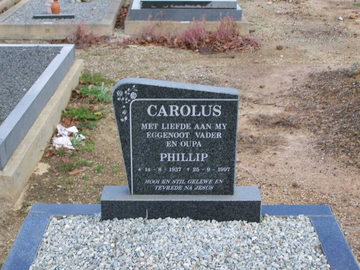 CAROLUS Phillip 1937-1997