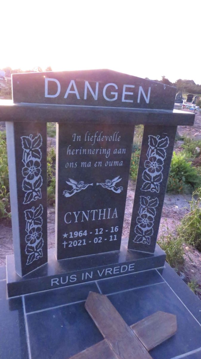 DANGEN Cynthia 1964-2021
