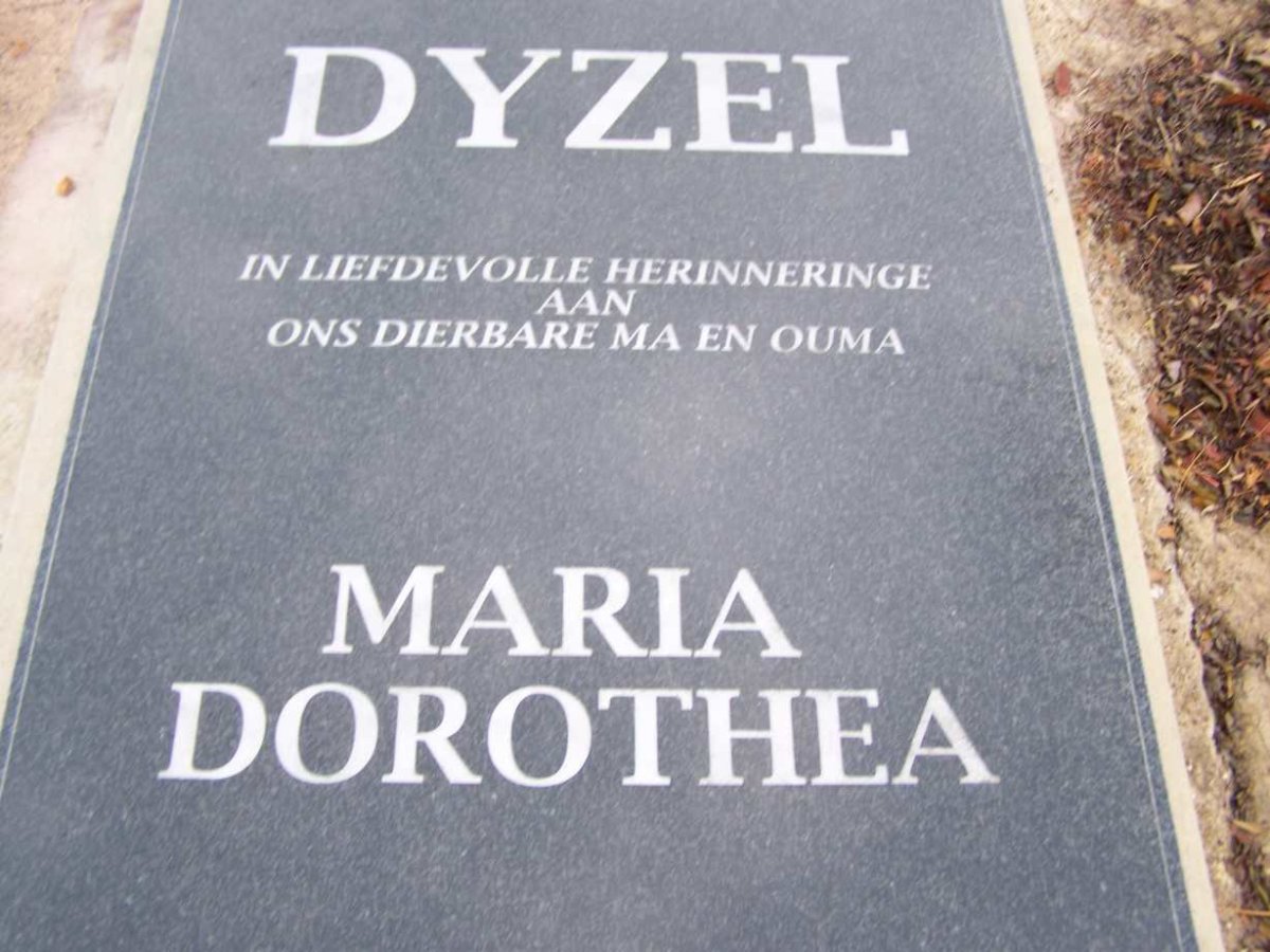 DYZEL Maria Dorothea 1915-1999 _1