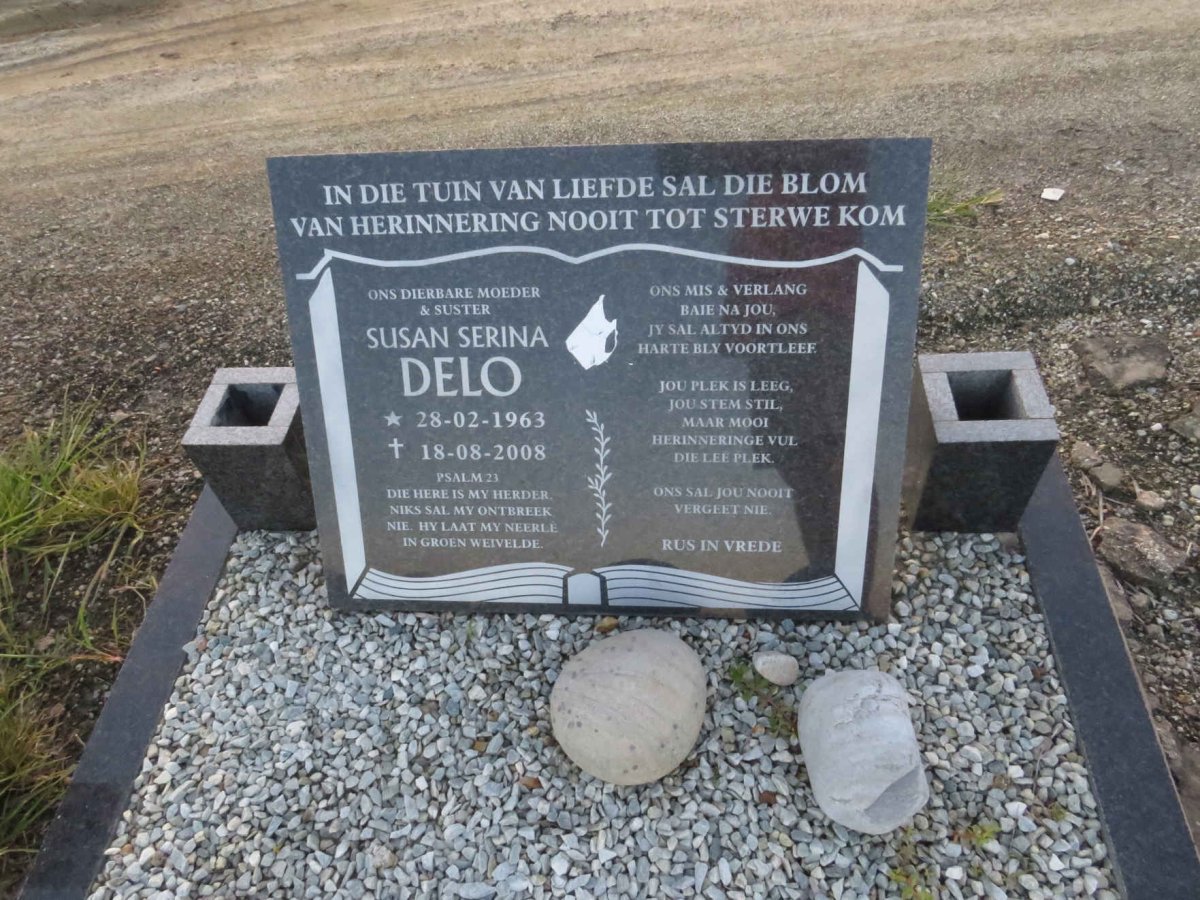 DELO Susan Serina 1963-2008