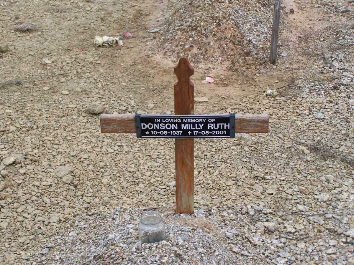 DONSON Milly Ruth 1937-2001