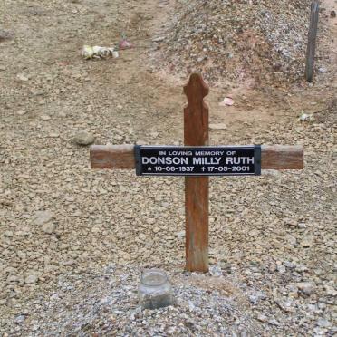 DONSON Milly Ruth 1937-2001