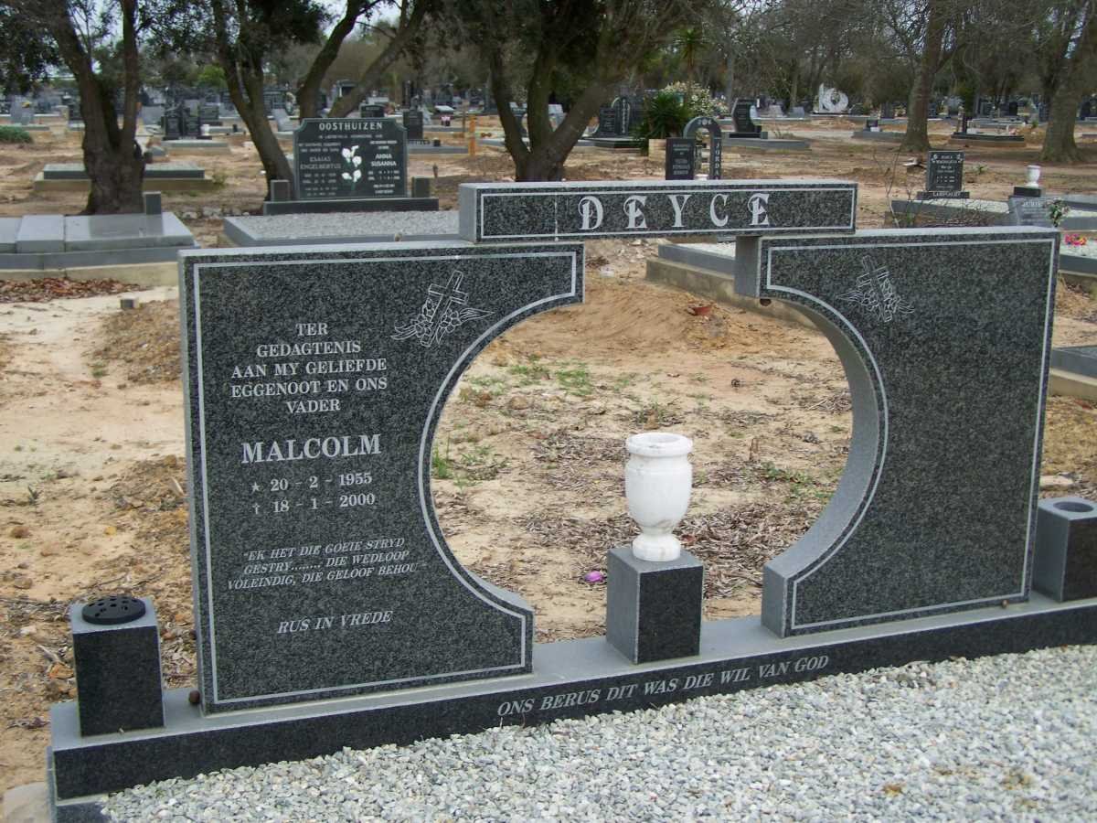 DEYCE Malcolm 1955-2000