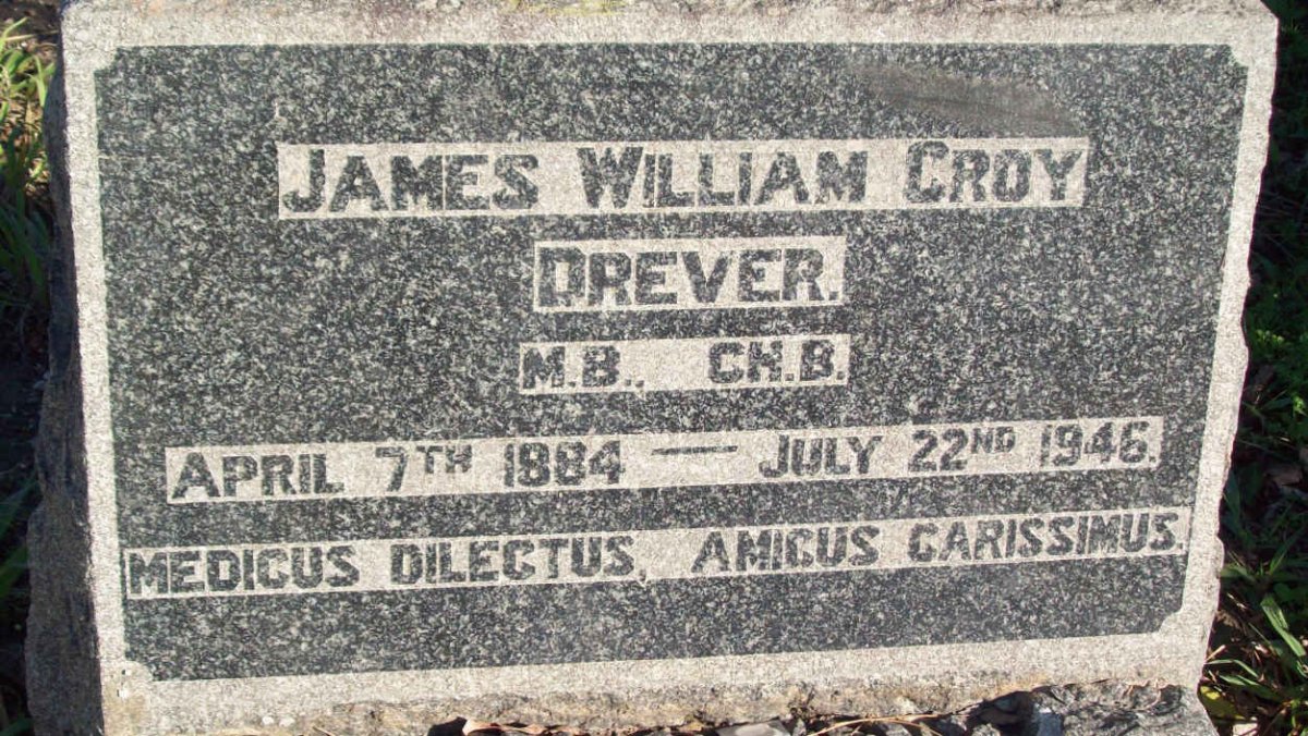 DREVER James William Croy 1884-1946