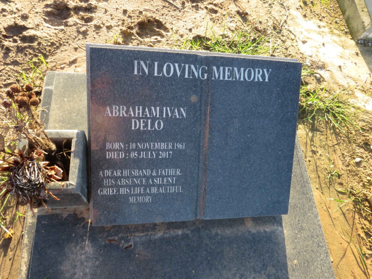DELO Abraham Ivan 1961-2017